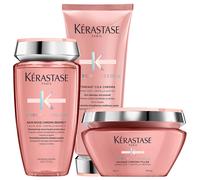 Kérastase Chroma Absolu Set de cuidado intensivo (champú 250 ml + acondicionador 200 ml + mascarilla 200 ml)