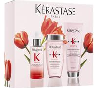 Kérastase Trio Spring Set Genesis 2026 540 ml - Pack Anticaída Cabello Debilitado con Champú Bain Hydra-Fortifiant 250 ml, Fondant Renforçateur 200 ml y Sérum Anti-Chute 90 ml