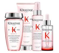 Kérastase Genesis PAQUETE PARA CABELLO FINO (champú 250 ml + acondicionador 200 ml + tratamiento sin aclarado 150 ml + sérum 90 ml)