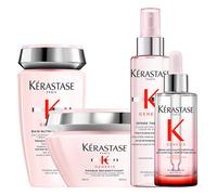 Kérastase Genesis PAQUETE PARA CABELLO GRUESO (Champú 250 ml + Mascarilla capilar 200 ml + Tratamiento sin aclarado 150 ml + Sérum 90 ml)
