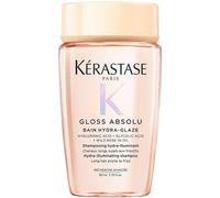 Kérastase Gloss Absolu Bain Hydra-Glaze Champú Hidra-Iluminador Cabellos largos propensos al encrespamiento 80mL