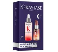 Kérastase Set de cuidado con Genesis Sérum Anti-Chute Fortifiant contra la pérdida de cabello y la rotura del cabello (90 ml) y sérum Nutritive 8H Magic Night (30 ml) para mayor brillo y suavidad