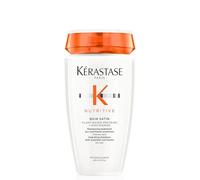 Kérastase Nutritive, Champú Hidratante, Para Cabello seco, Fortalece y repara, Con proteínas vegetales, Bain Satin, 250 ml