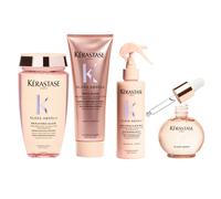 Kérastase Rutina Anti-Frizz Gloss Absolu Champú + Acondicionador + Spray + Aceite