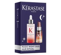 Kérastase Set de cuidado con Genesis Sérum Anti-Chute Fortifiant contra la pérdida de cabello y la rotura del cabello (90 ml) y sérum Nutritive 8H Magic Night (30 ml) para mayor brillo y suavidad