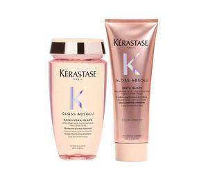 Kérastase Set Gloss Absolu Champú 250 ml + Acondicionador 250 ml - Anti Frizz