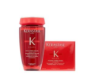 Kerastase Soleil Champú Apres Soleil 250 ml Masque 200 ml | Serie de protección solar