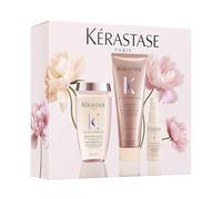 Kérastase Trio Spring Set Gloss Absolu 2026 545 ml - Pack Cabello Largo con Encrespamiento, Champú Bain Hydra-Glaze 250 ml, Insta-Glaze 200 ml y Anti-Frizz Glaze Milk 45 ml