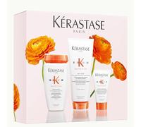 Kérastase Trio Spring Set Nutritive 2026 500 ml - Pack para Cabello Seco con Bain Satin 250 ml, Lait Vital 200 ml y Nectar Thermique 50 ml