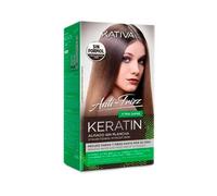 Kativa Alisado con queratina antiencrespamiento sin plancha Xtra Shine 1 un.