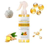 Keratin Care Kojic Acid Turmeric Spray-200ml,Gentle Exfoliating and Hydrating Body Mist,Gently Exfoliating and Hydration of Skin,Brightening Turmeric & Kojic Acid Formula for Face, Body & Feet (1PCS)