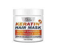Keratin Hair Mask - Hydrating Deep Conditioner Treatment for Dry, Damaged and Split Ends - Moisture for Frizzy and Curly Hair - Collagen Treatment for