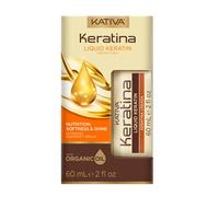 Kativa Keratina Líquida 60 ml | Aceite Revitalizador y Nutritivo | Reconstrucción, Suavidad y Brillo | Keratina Hidrolizada y Ceramidas | Cabellos Dañados