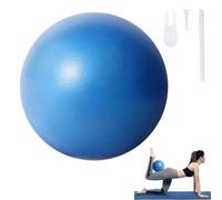 Keratobleem Pelota de Yoga, 25 cm Mini Pelota de Pilates, Pelotas de Ejercicio Pequeñas, para Abdominal y Hombros Entrenamiento Equilibrio Deportes Pilates-Azul