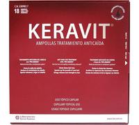 Keravit Tratamiento anticaída con PRO-ANAGEX y vitaminas – 18 ampollas de 6 ml