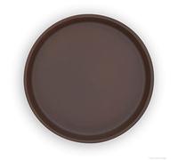 Kerazo Base de cerámica redonda resistente a la intemperie, exterior de 16 cm de diámetro, diámetro interior de 13 cm, resistente, paredes gruesas para macetas, maceteros, bebedero para pájaros