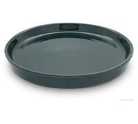 Kerazo Base de cerámica redonda resistente a la intemperie, exterior de 16 cm de diámetro, diámetro interior de 13 cm, resistente, paredes gruesas para macetas, maceteros y bebedero para pájaros