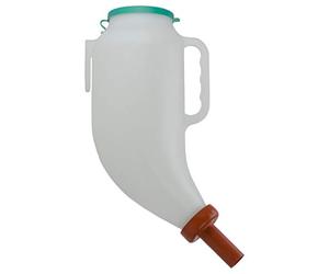 Kerbl 1428 trockenfutter Botella Incluye plástico Soporte, 4 L