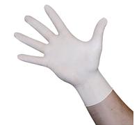 KERBL 15355 Guante de látex ligeramente en polvo, tamaño grande, paquete de 100