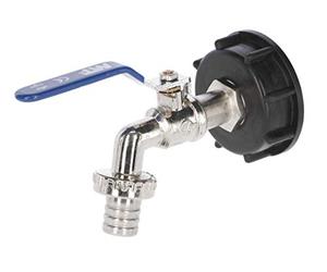 Kerbl 221982 IBC - Grifo con conexión de Manguera de 3/4"