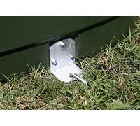 Kerbl 223624 - Anclaje de suelo para bebidas de mimbre