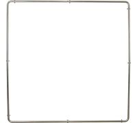 Kerbl 291344 - Marco para Red de bajo Consumo (Kit de construcción para Granjas cuadradas de 181 cm, Ideal para una alimentación más eficiente, diámetro de la Barra: 27 mm, de Metal, sin Red