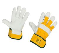 Kerbl 29749 Yelltor - Guantes de piel de vacuno, talla 11