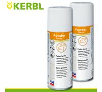 Kerbl 2x 400ml Powder Espray Pferdepuder Enfermera Piel Protección de la Herida