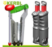 Kerbl 2x Trampa Para Topillos VoleStop + Juego De Accesorios Control De Jardín