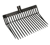 Kerbl 323475 - Tenedor de Boca Alta, Color Negro