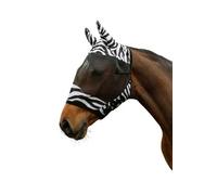 Kerbl 326115 - Máscara antimoscas con protección para los oídos