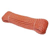 Kerbl 375 Poly-Rope 6 mm 20 M, Color Naranja