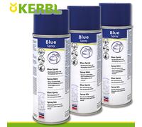 Kerbl 3x 400ml Cuidado Piel Blau-Spray Azul Espray Cicatrices Vieh Vacas Caballo