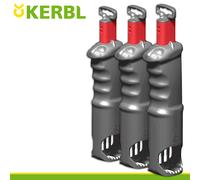 Kerbl 3x Trampa para Topo VoleStop Ratas de Campo, Recusable