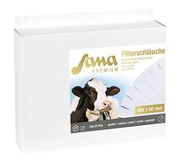 Kerbl 46734 Sana Premium - Filtro de leche (cosido 455 x 57, 250 unidades)