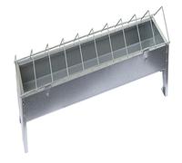 Kerbl 71301 - Comedero para Aves de Corral galvanizado Longitud 50 cm Ancho 10 cm