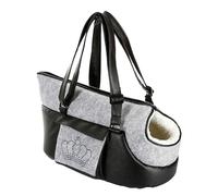 Kerbl 80362 Chiara - Bolso de Transporte (40 x 20 x 21 cm), Gris y Negro