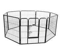Kerbl 80577 - Concha para Perros y Cachorros (80 x 77 cm, 8 Elementos, con Puerta, 20,12 kg)