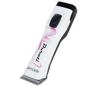 KERBL Aesculap Durati GT436-WS - Cortacésped con 2 baterías y Cabezal de Afeitado (Blanco/Negro, Motor EC sin escobillas, Capacidad de la batería 2850 mAh, Peso 380 g)