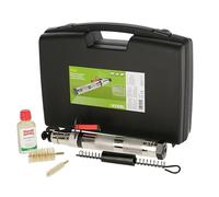 Kerbl Aparato aturdidor para Ganado con maletín de Accesorios (Dispositivo de aturdimiento, construcción Maciza, Calibre 9 x 17 mm con Fuego Central, con Barra de Seguridad contra Disparos no