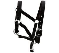 Kerbl Arpillera Halter Dexter con Forro Polar - Negro, tamaño 1