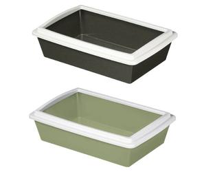 Kerbl, Bandeja sanitaria con borde 50 x 35 x 12 cm