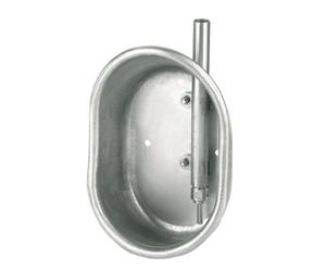 Kerbl Bebedero automático de Acero Inoxidable para Cerdos, 19 x 27 x 11 cm