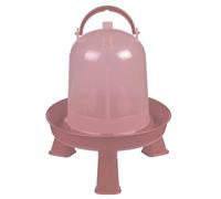 Kerbl Bebedero de plástico con Patas - 3 l Rosa (Peso 0,258 kg, plástico) 73171
