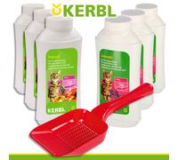 Kerbl Cada 3 Deo-Konzentrat para Aseo Gato Lavanda & Tropical + Pala de Arenero