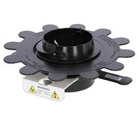 Kerbl Caño Raimo BigBag sin extensión para vaciar bolsas grandes, reutilizable, se puede montar en segundos, 29425