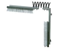 Kerbl Cepillo de ganado Texas, negro, gris