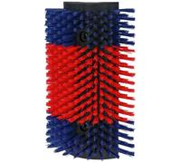 Kerbl Cepillo para ganado XL, cepillo para pelaje, rojo, azul, 32x11x50cm, poliamida, para terneros, ganado vacuno y caballos, para uso en interiores y exteriores, fabricado en Alemania
