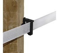 Kerbl Cinta EconomyLine, 200 m, 20 mm, color blanco, 4 x 0,16 mm