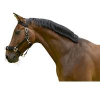 Kerbl cinturón de estocada plástico - Cabestro, Negro, unisex, halter de estocada plástico negro, WB, Negro